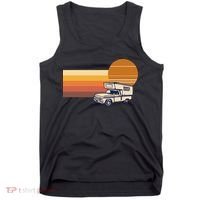 Cabover Slidein Camper RV Truck Retro Truck Camper Tank Top thumb 0