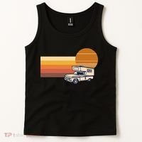 Cabover Slidein Camper RV Truck Retro Truck Camper Tank Top thumb 2