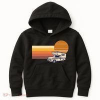Cabover Slidein Camper RV Truck Retro Truck Camper Kids Hoodie thumb 0