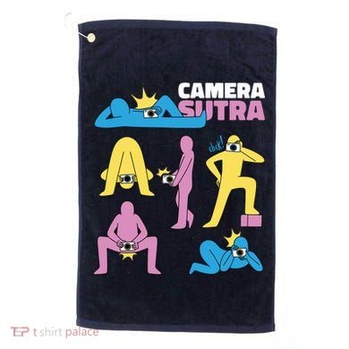 Camera Sutra Golf Towel