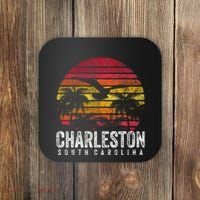 Charleston South Carolina Retro 70s 80s Style Coaster thumb 0