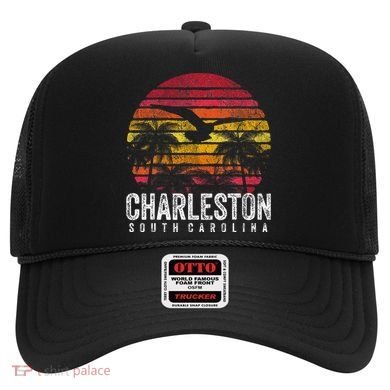 Charleston South Carolina Retro 70s 80s Style Hat
