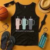 Cool Stanley Cup Ocd Obsessive Cup Disorder Tank Top thumb 4