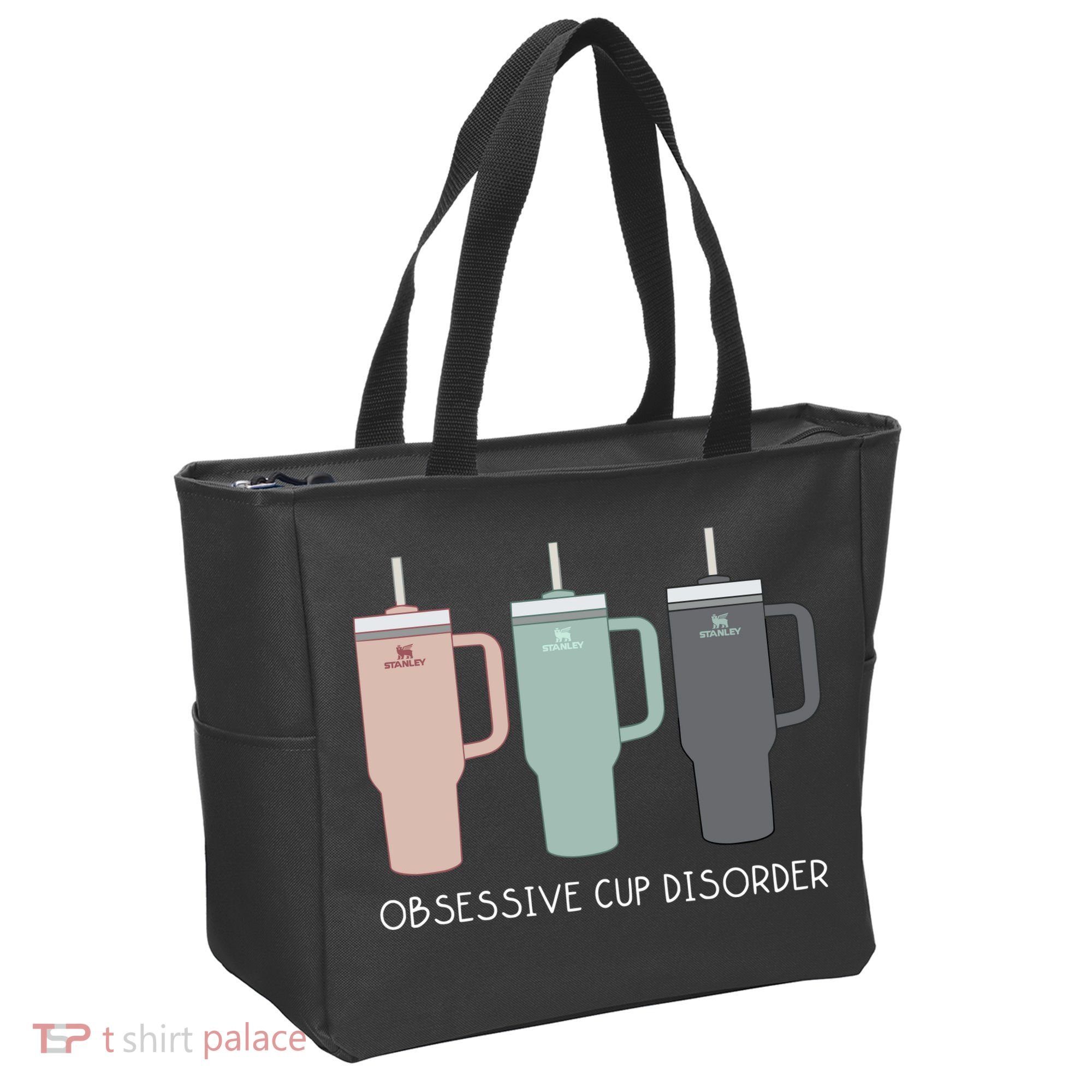 Cool Stanley Cup Ocd Obsessive Cup Disorder Tote Bag