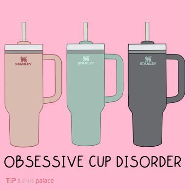 Cool Stanley Cup Ocd Obsessive Cup Disorder Women's Cooling Performance Crew T-Shirt
