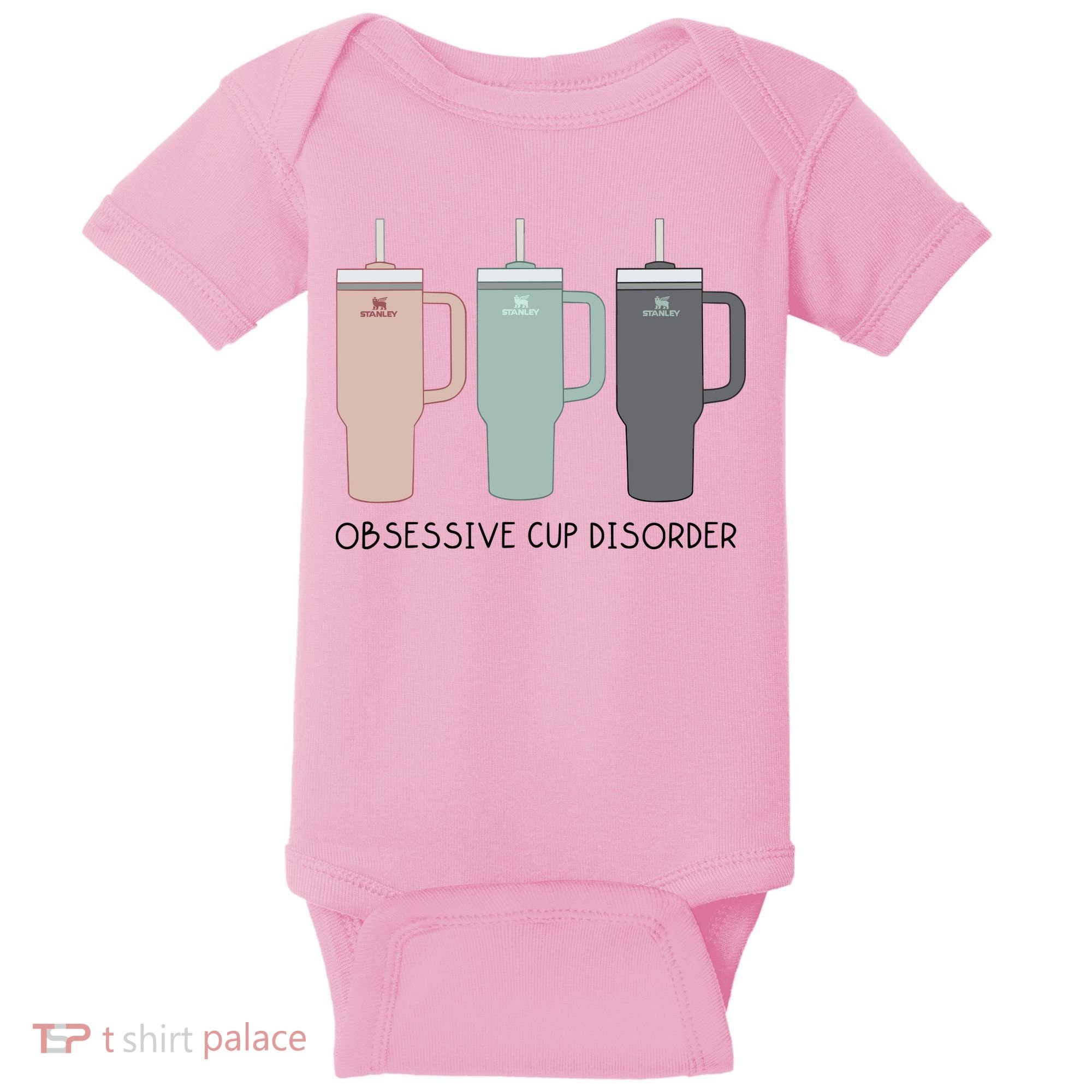 Cool Stanley Cup Ocd Obsessive Cup Disorder Baby Bodysuit