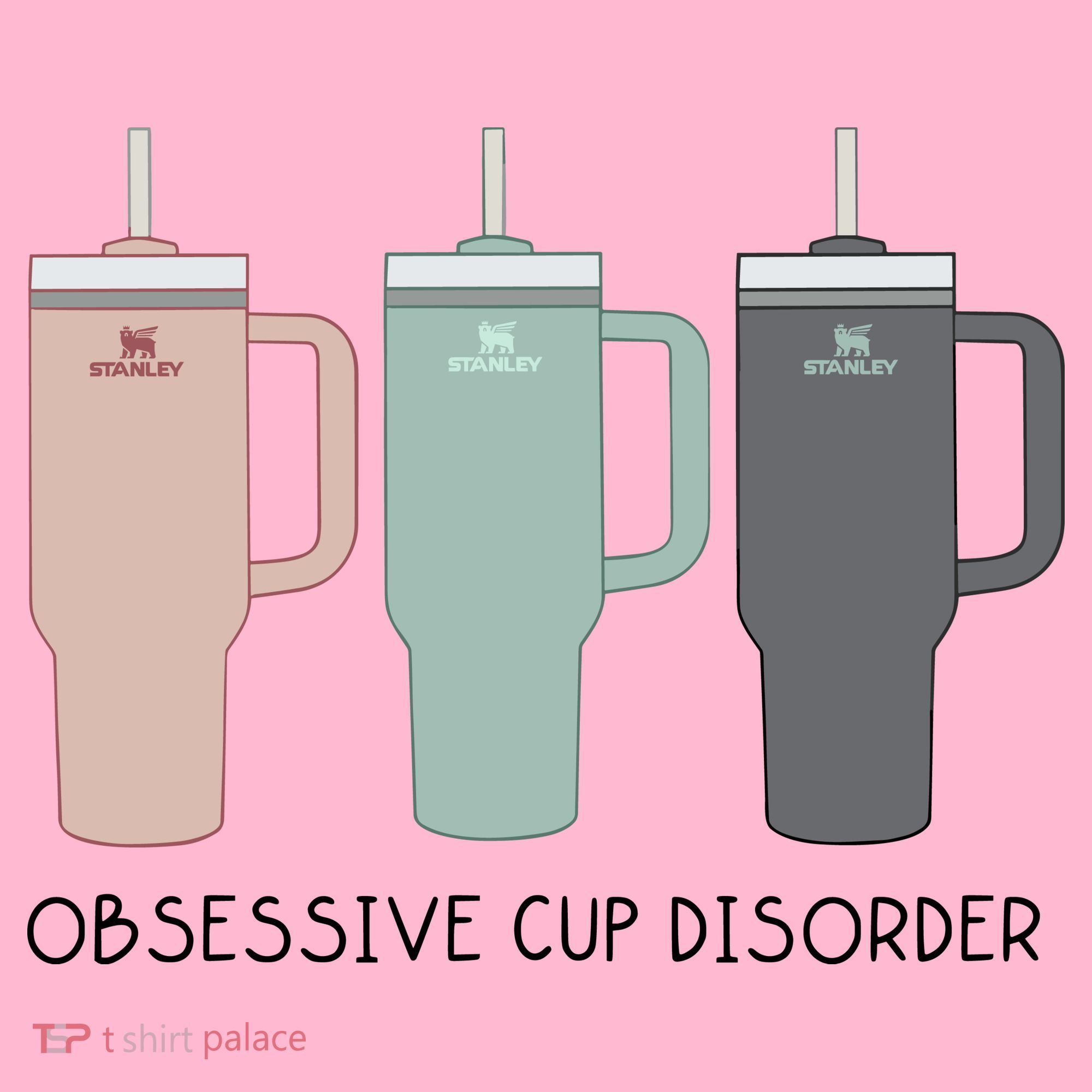 Cool Stanley Cup Ocd Obsessive Cup Disorder Baby Bodysuit