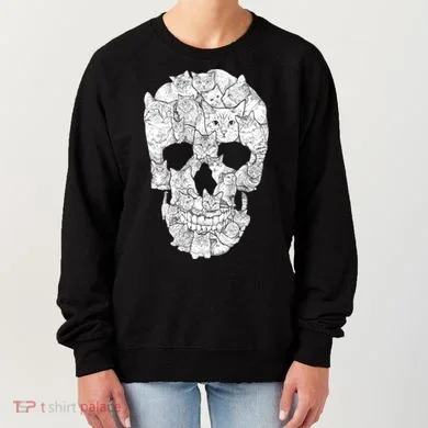 Cat Skull Women's Sweatshirt