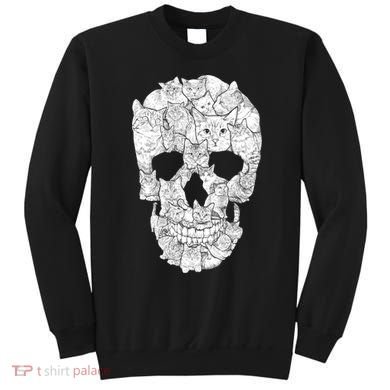 Cat Skull Sweatshirt