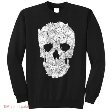 Cat Skull Sweatshirt