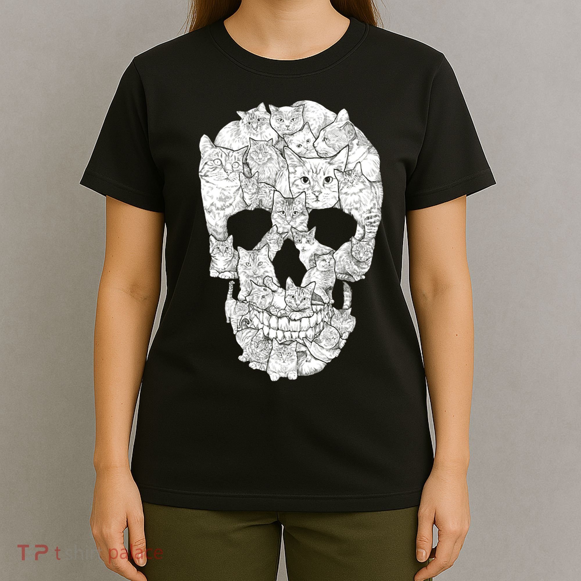 Cat Skull T-Shirt