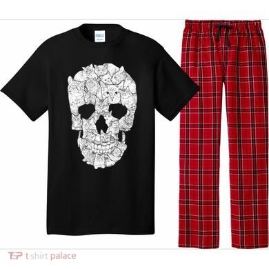 Cat Skull Pajama Set