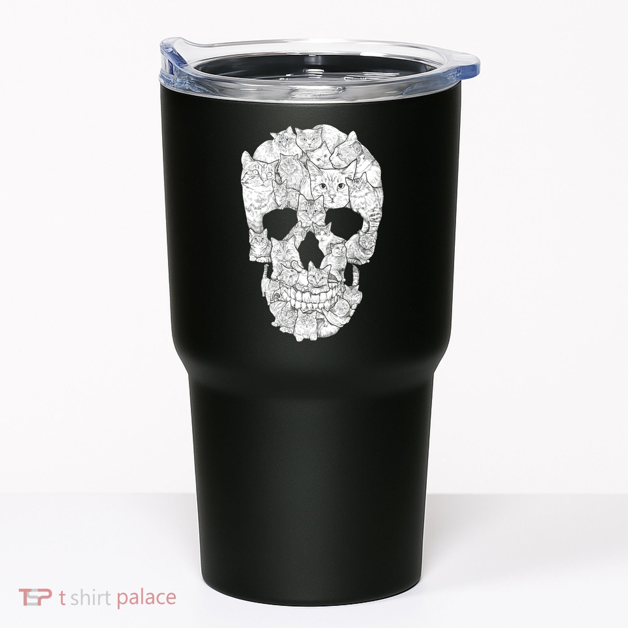 Cat Skull Tumbler