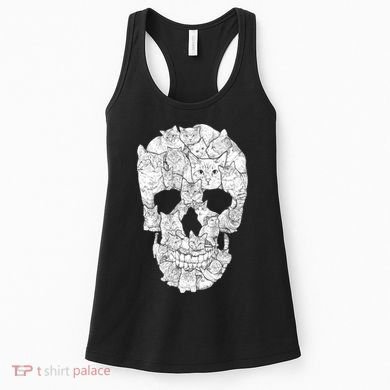 Cat Skull Women's Tank Top