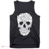 Cat Skull Tank Top thumb 0