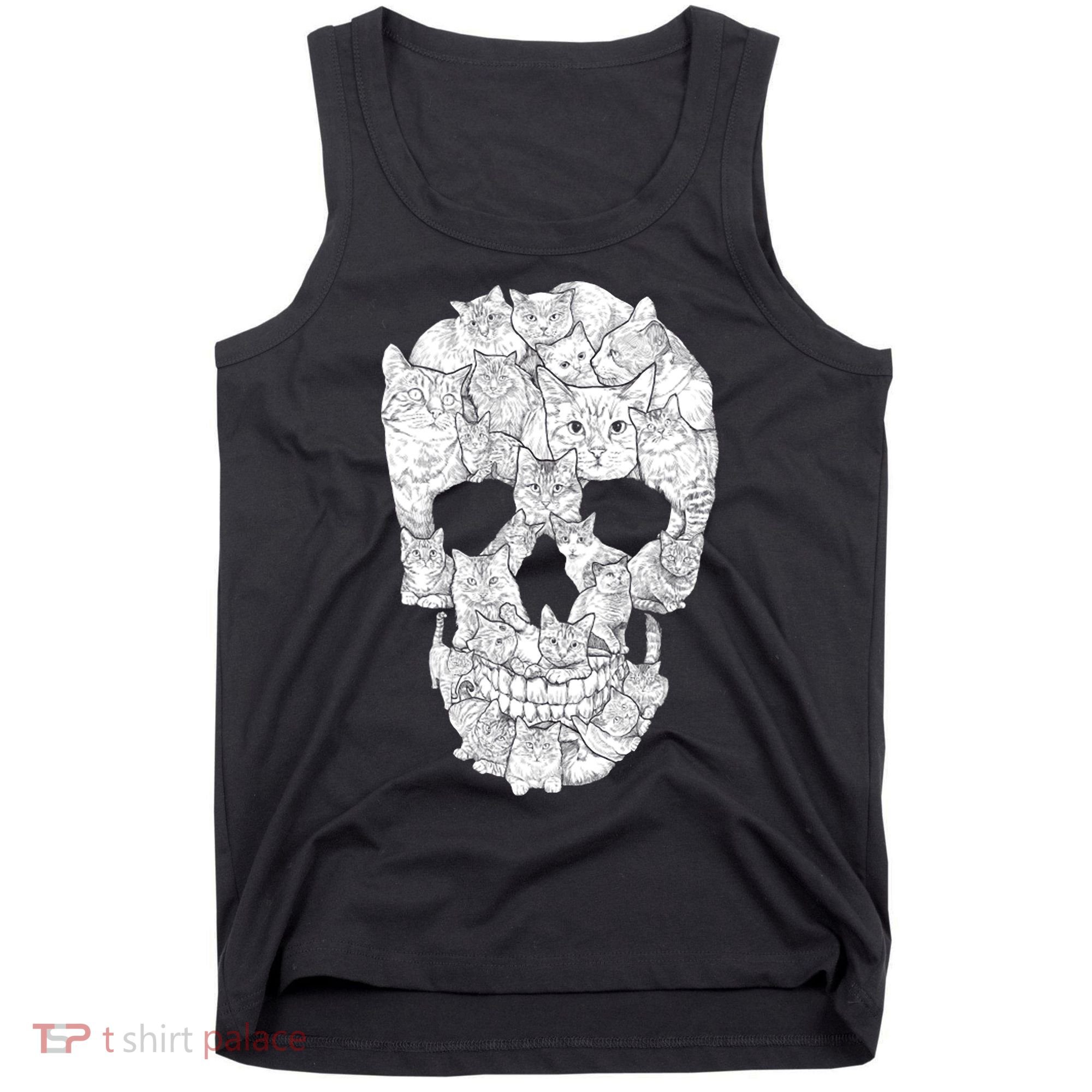 Cat Skull Tank Top