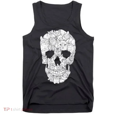Cat Skull Tank Top
