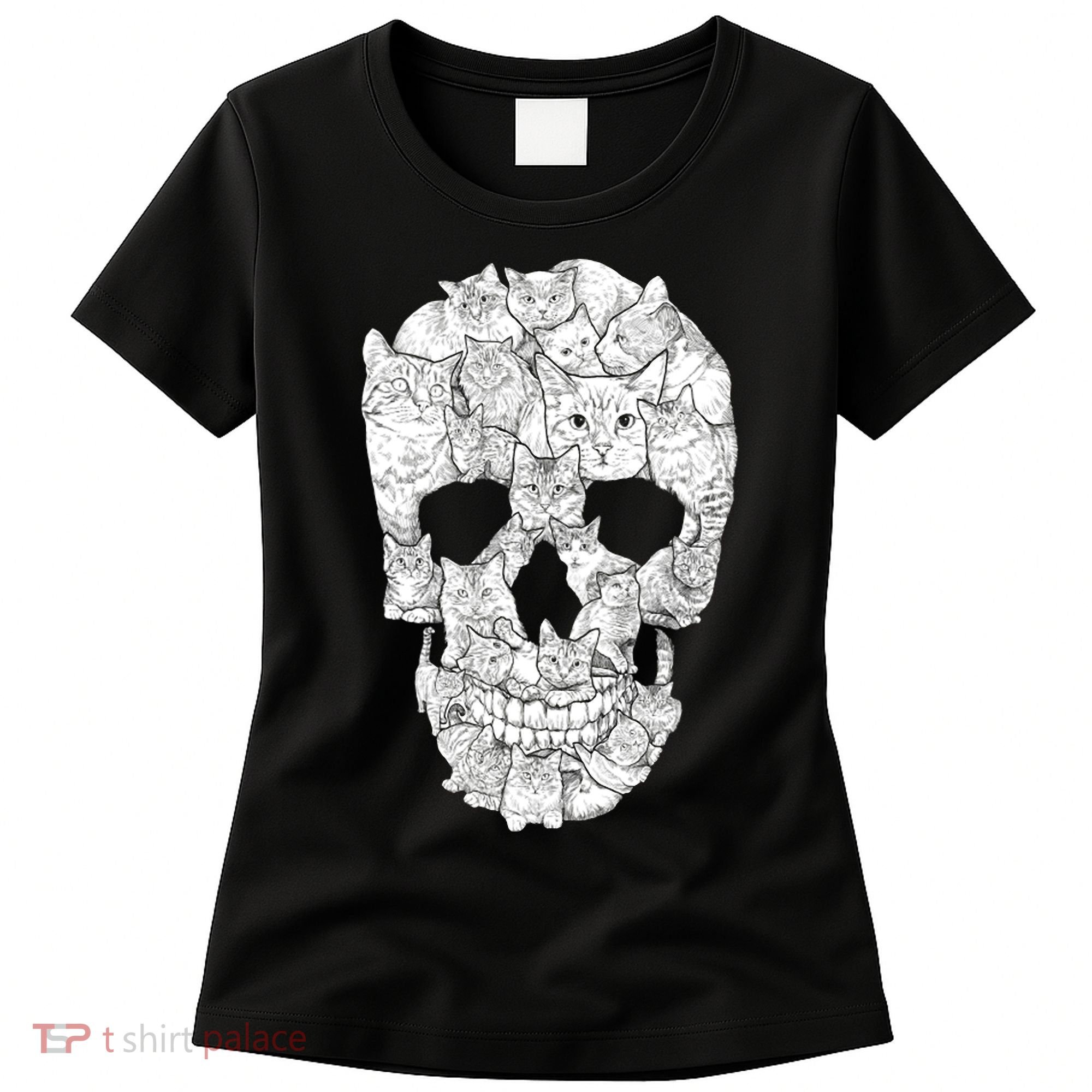 Cat Skull Women's T-Shirt
