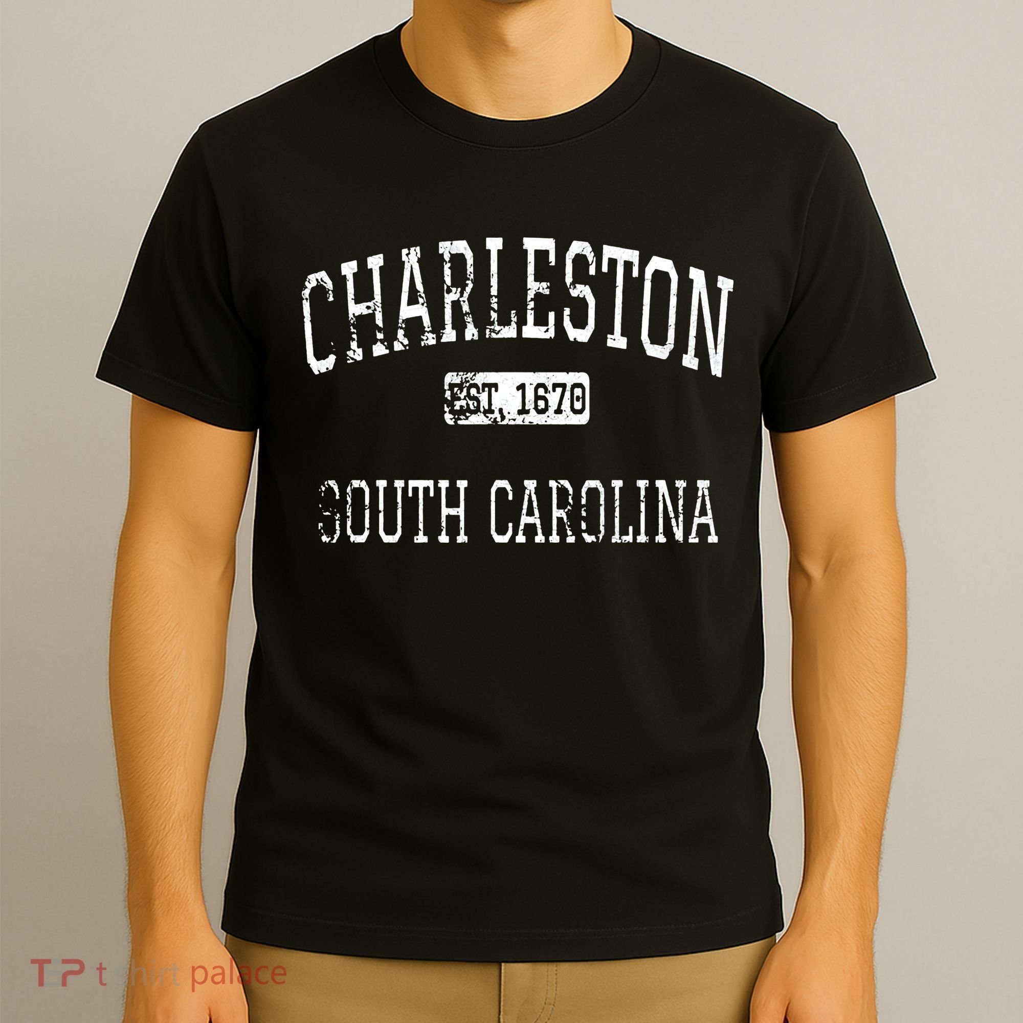 Charleston South Carolina SC Vintage T-Shirt