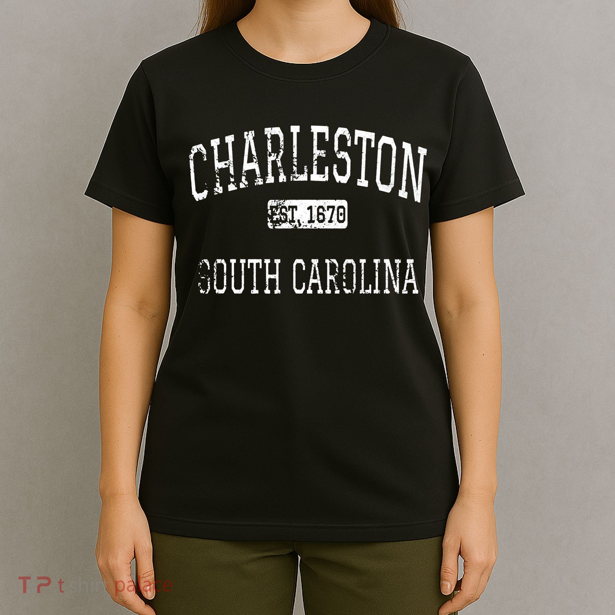 Charleston South Carolina SC Vintage T-Shirt
