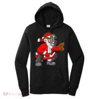 Christmas Santa Claus Baseball Catcher Xmas Women's Hoodie thumb 0