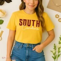 Classic South Carolina Souvenir Comfort Colors Boxy T-Shirt thumb 2