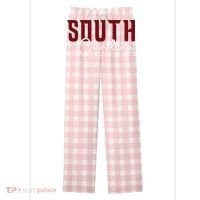 Classic South Carolina Souvenir Women's Flannel Plaid Pajama Pants thumb 0