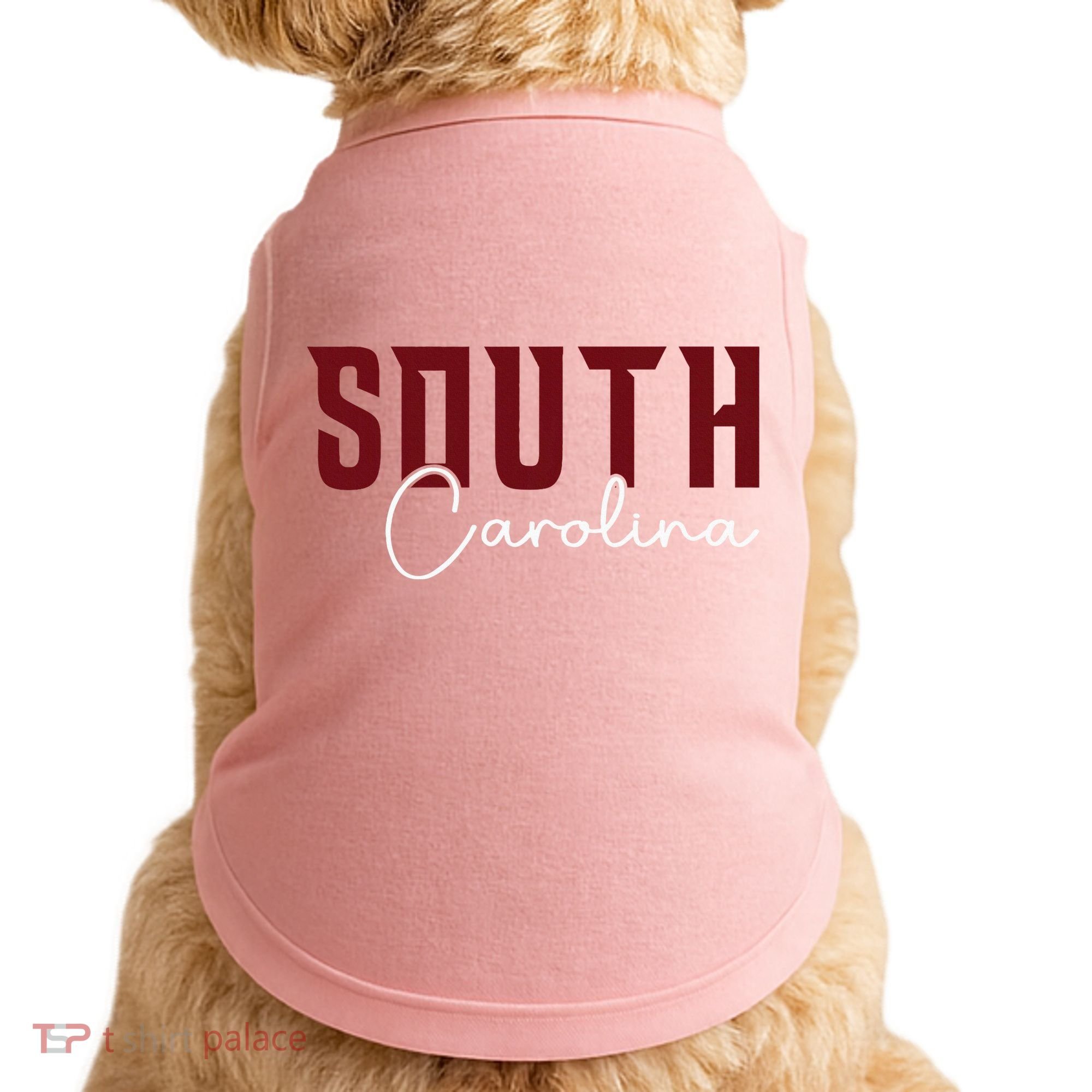 Classic South Carolina Souvenir Doggie Tank