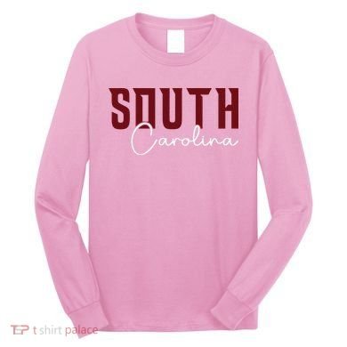 Classic South Carolina Souvenir Long Sleeve Shirt