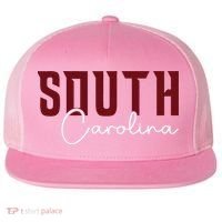 Classic South Carolina Souvenir Flat Bill Trucker Hat thumb 0