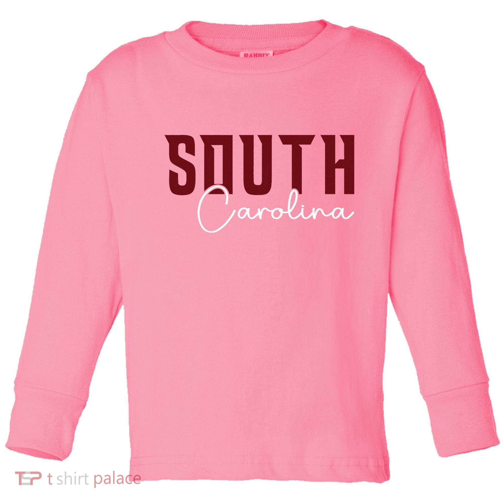 Classic South Carolina Souvenir Toddler Long Sleeve Shirt