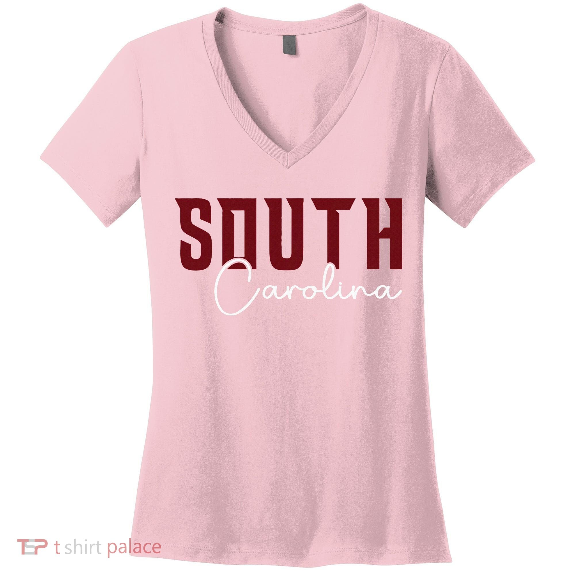 Classic South Carolina Souvenir Women's V-Neck T-Shirt