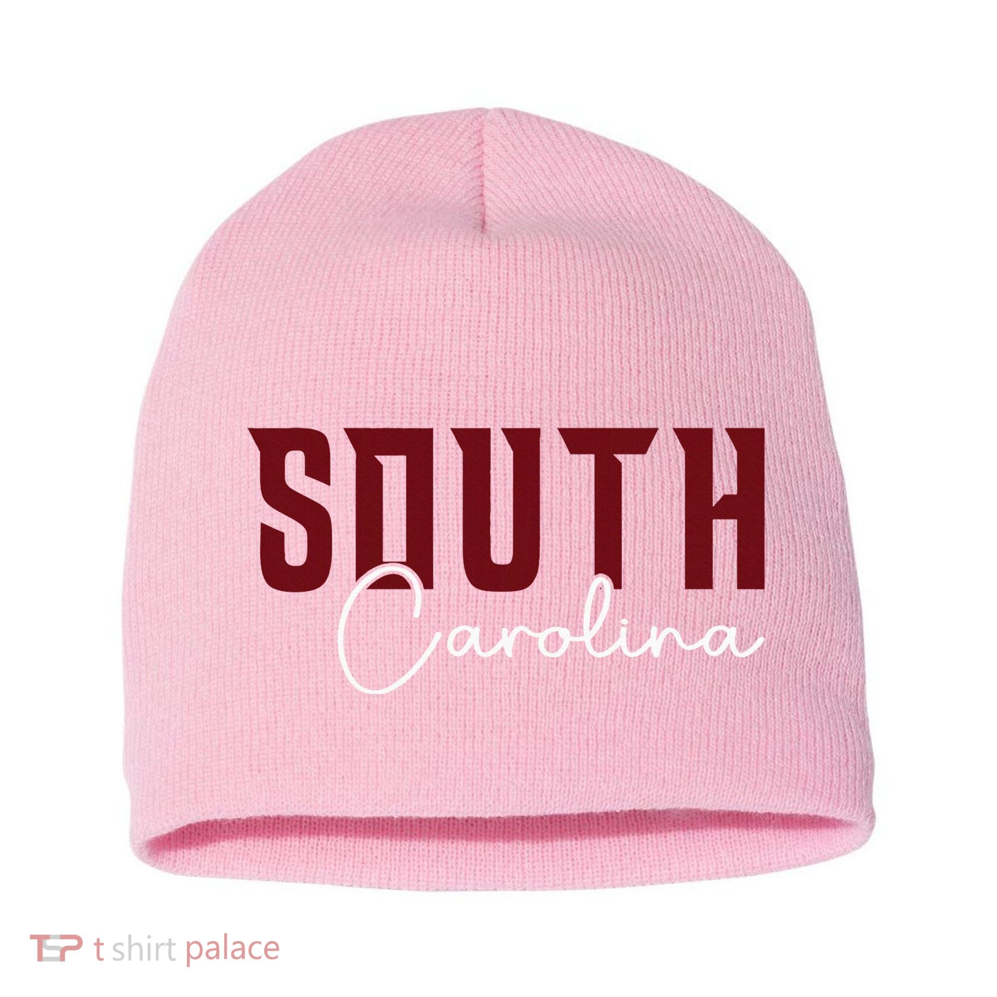 Classic South Carolina Souvenir Short Acrylic Beanie