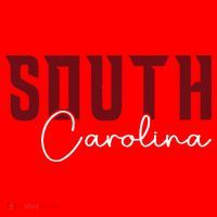 Classic South Carolina Souvenir Santa Hat thumb 1