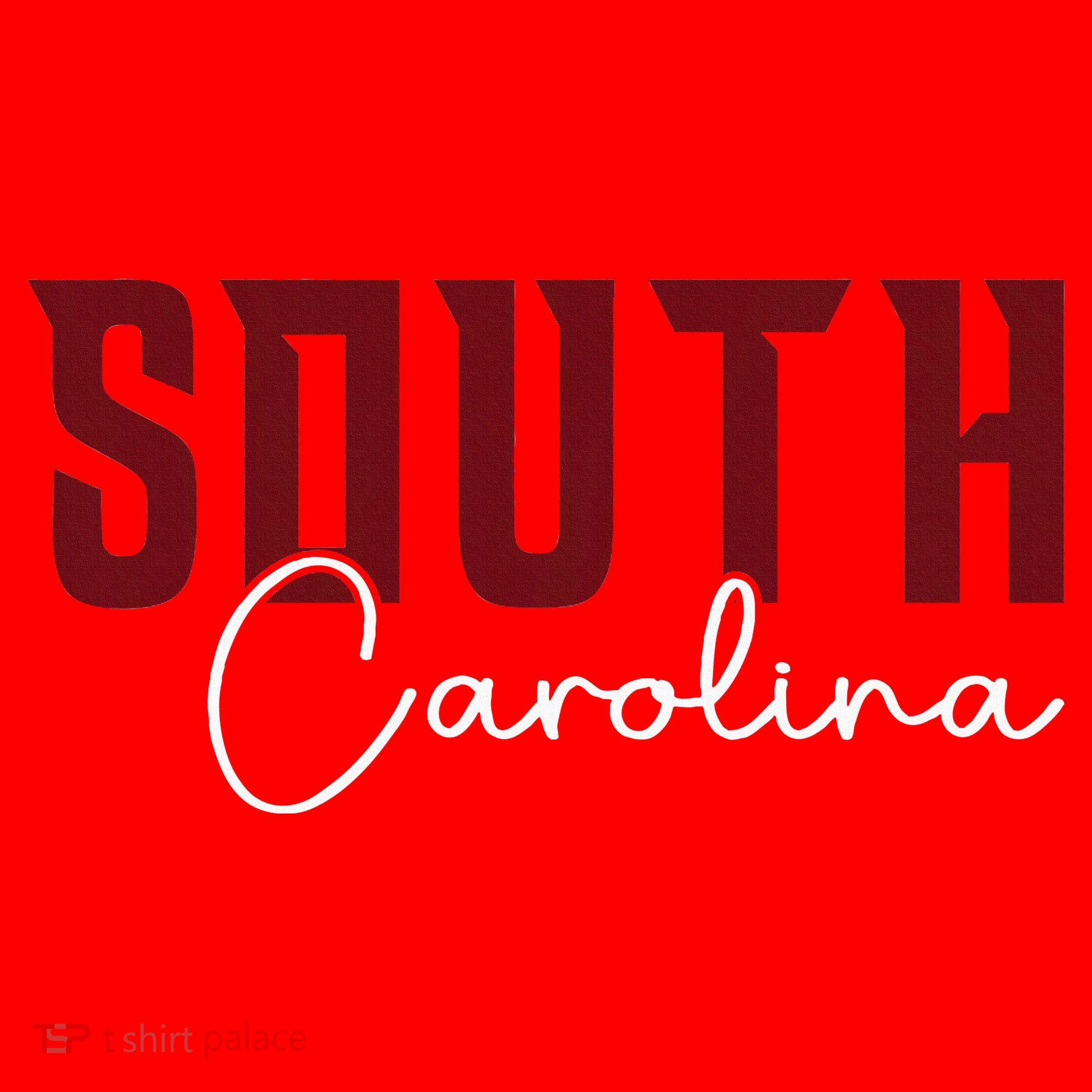 Classic South Carolina Souvenir Santa Hat