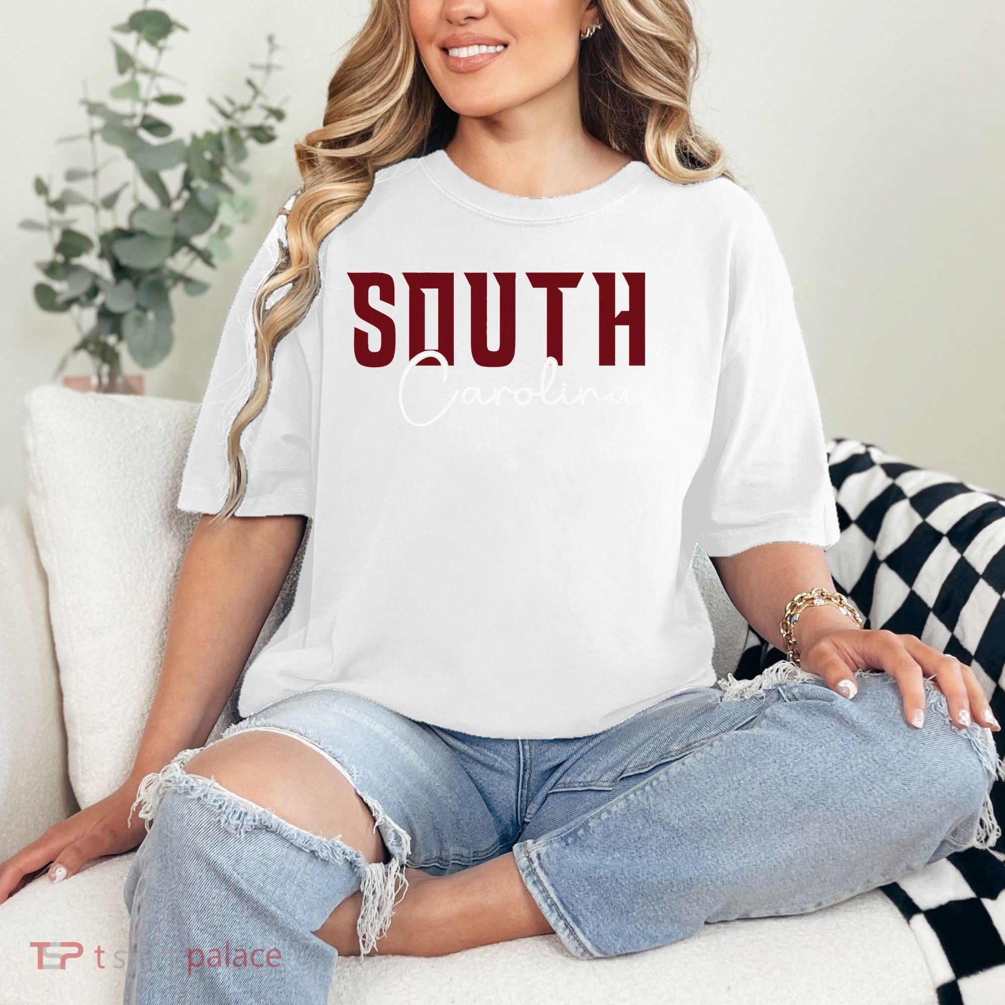 Classic South Carolina Souvenir Comfort Colors T-Shirt
