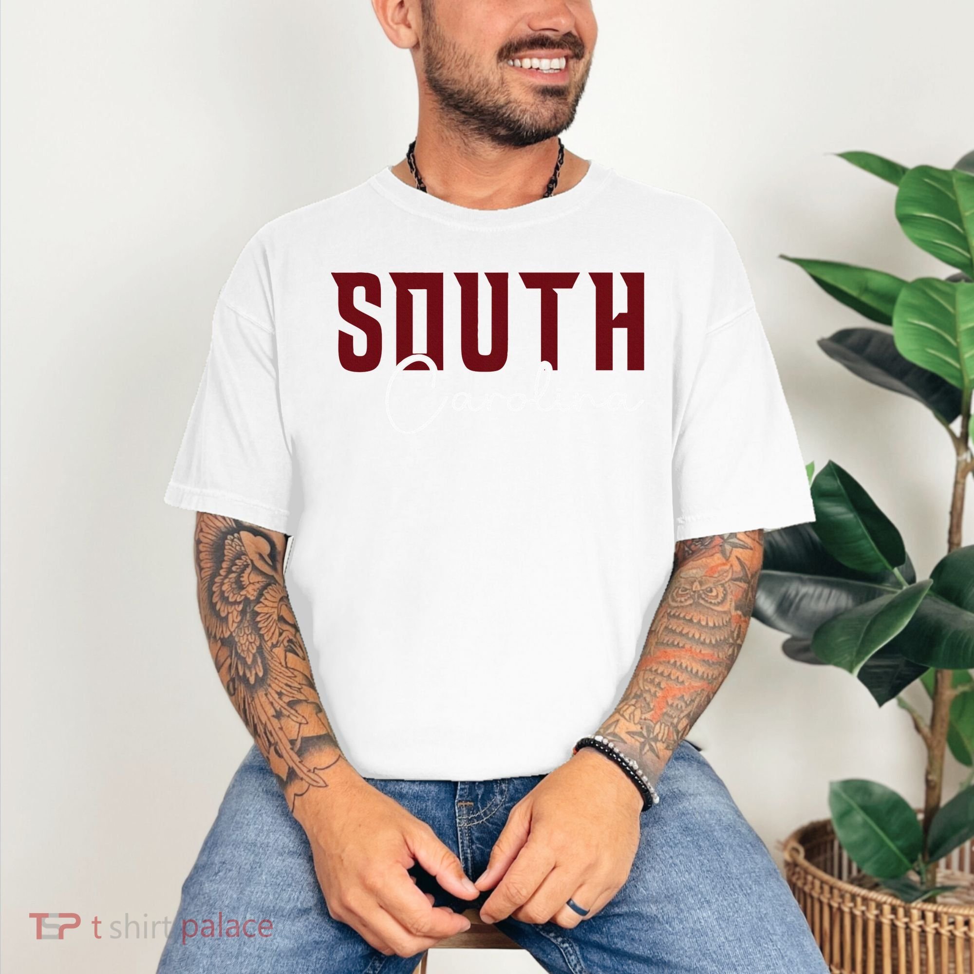 Classic South Carolina Souvenir Comfort Colors T-Shirt