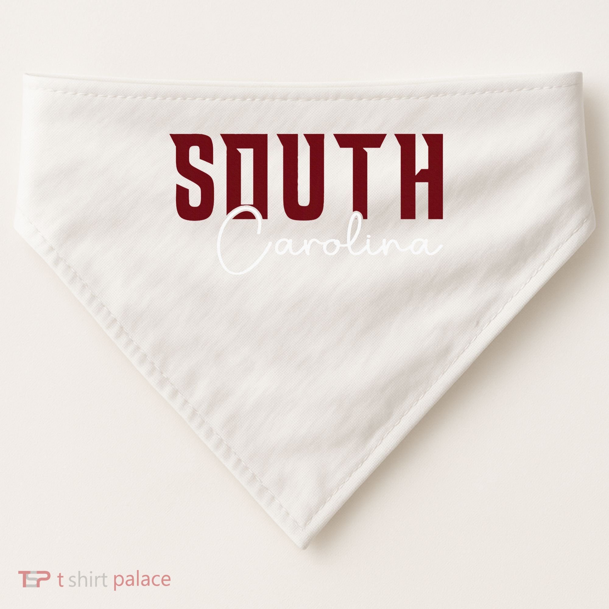 Classic South Carolina Souvenir USA-Made Doggie Bandana