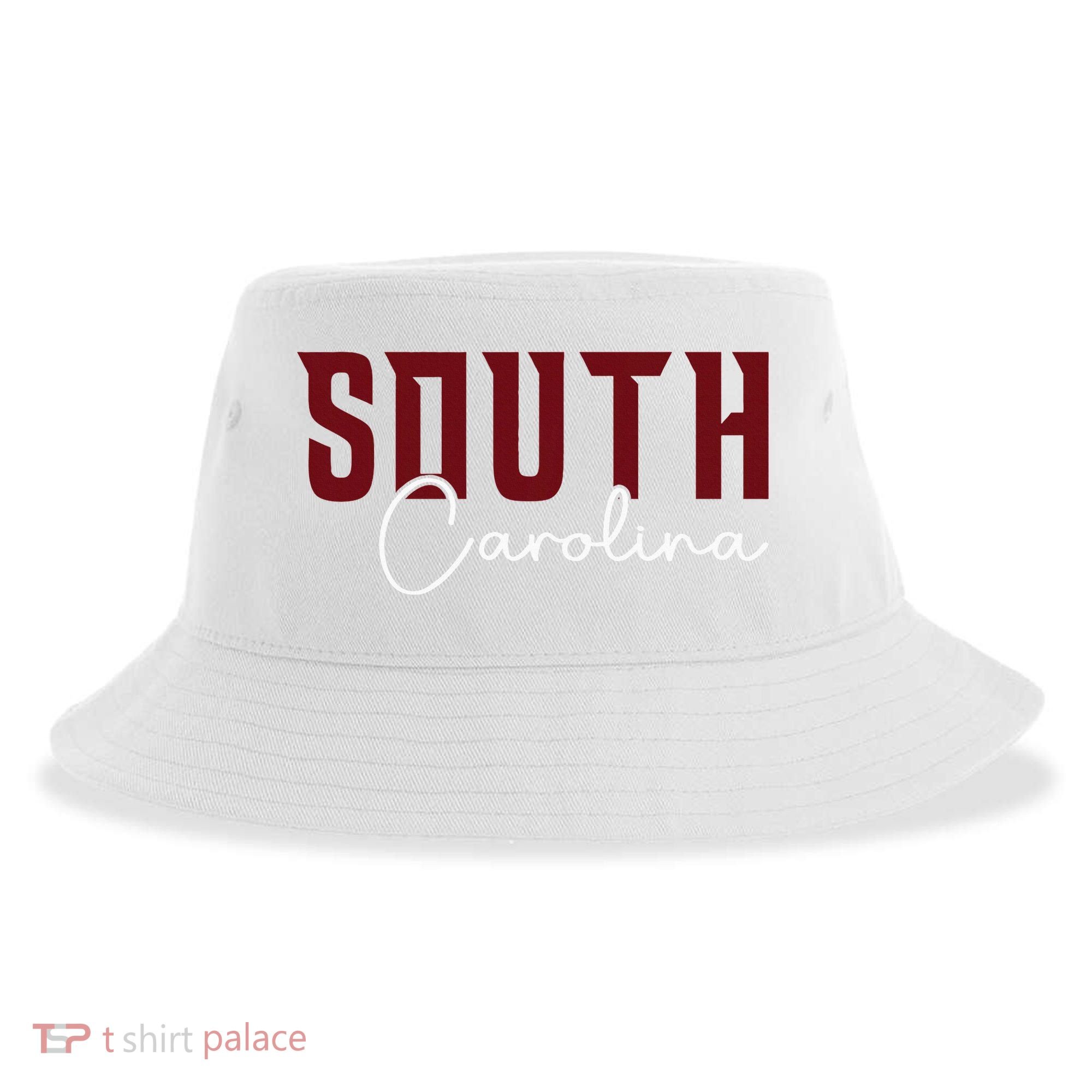 Classic South Carolina Souvenir Sustainable Bucket Hat