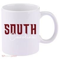 Classic South Carolina Souvenir 11oz C Handle Ceramic Mug thumb 0