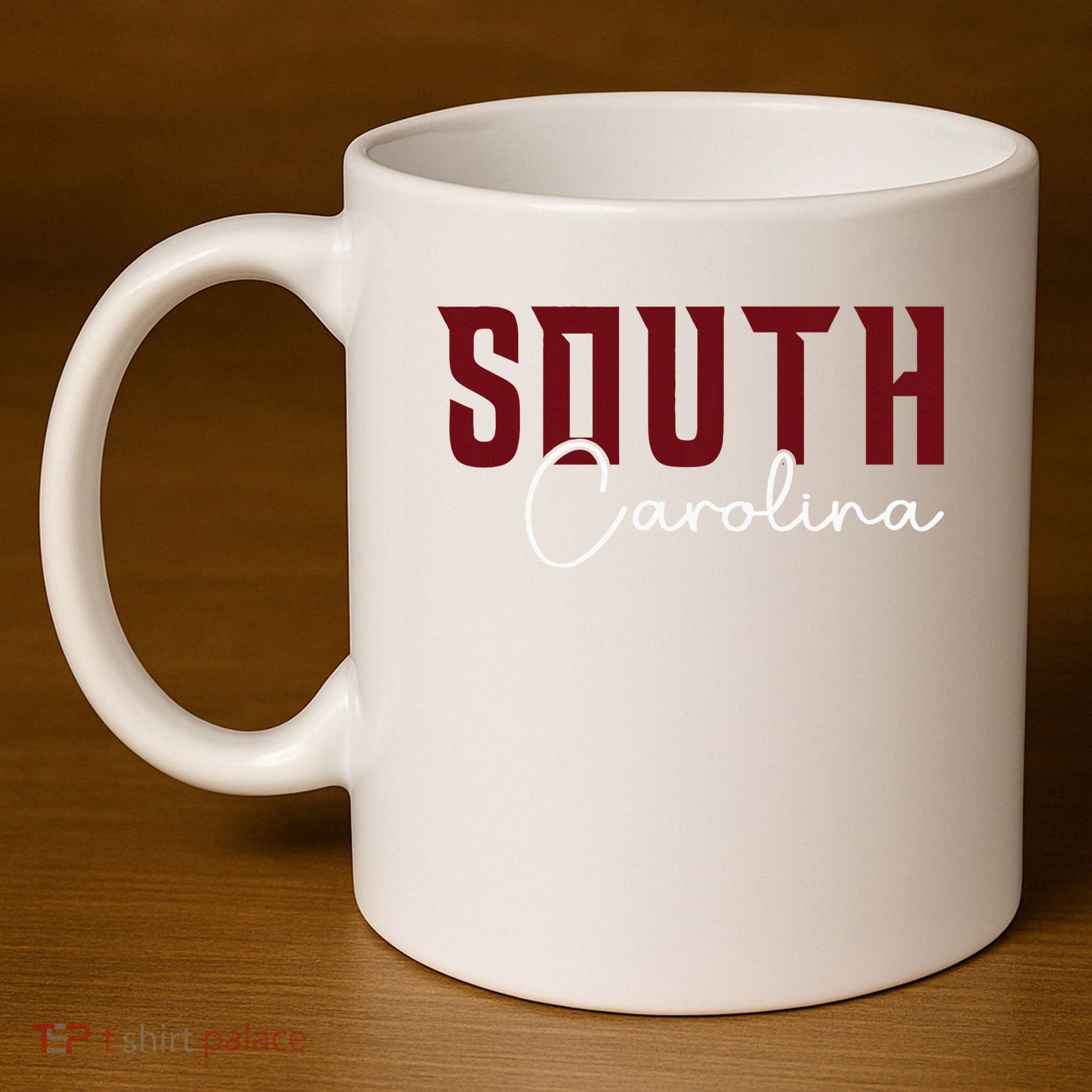 Classic South Carolina Souvenir 11oz C Handle Ceramic Mug
