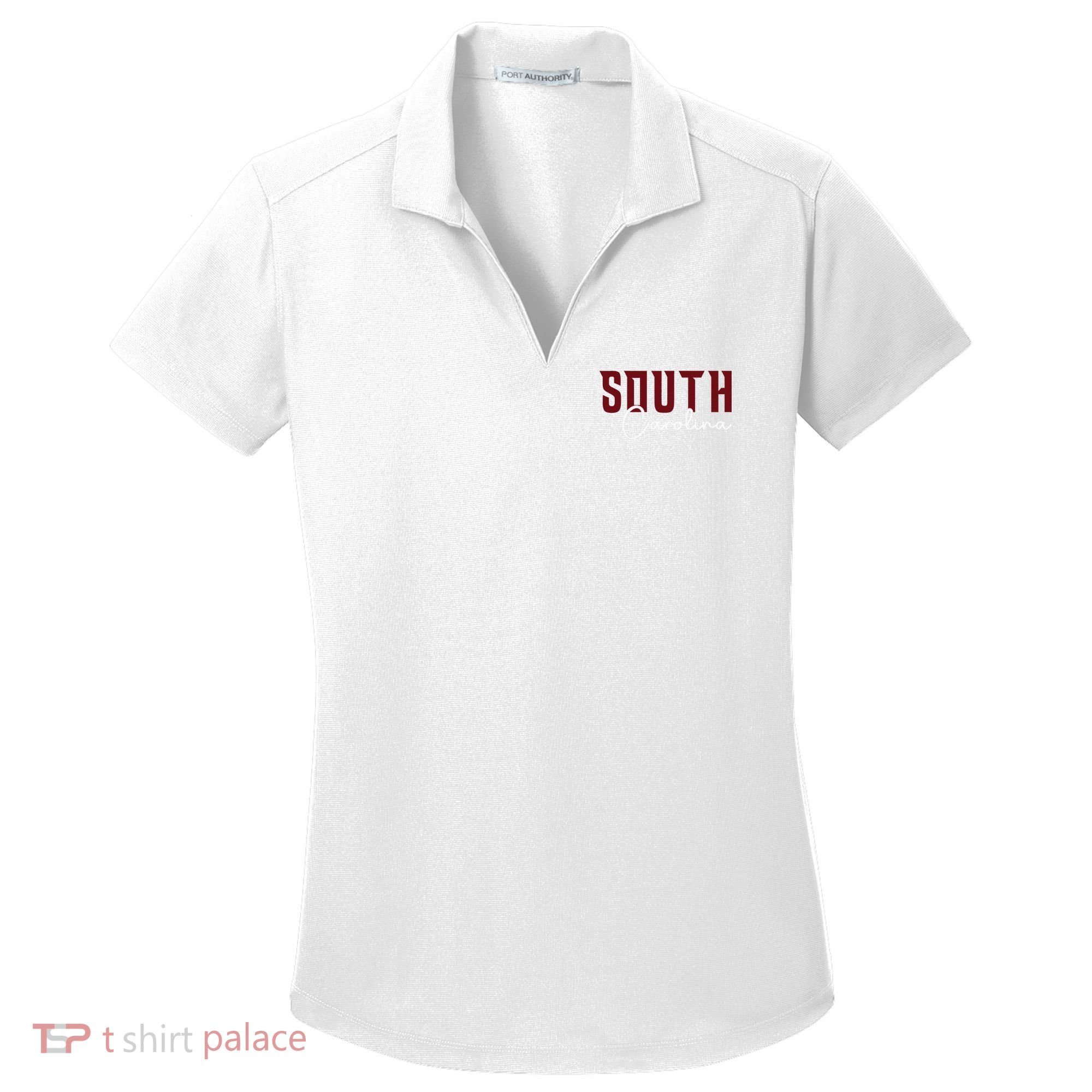 Classic South Carolina Souvenir Women's Dry Zone Grid Polo
