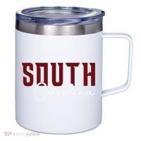 Classic South Carolina Souvenir 12oz Stainless Steel Coffee Mug thumb 0