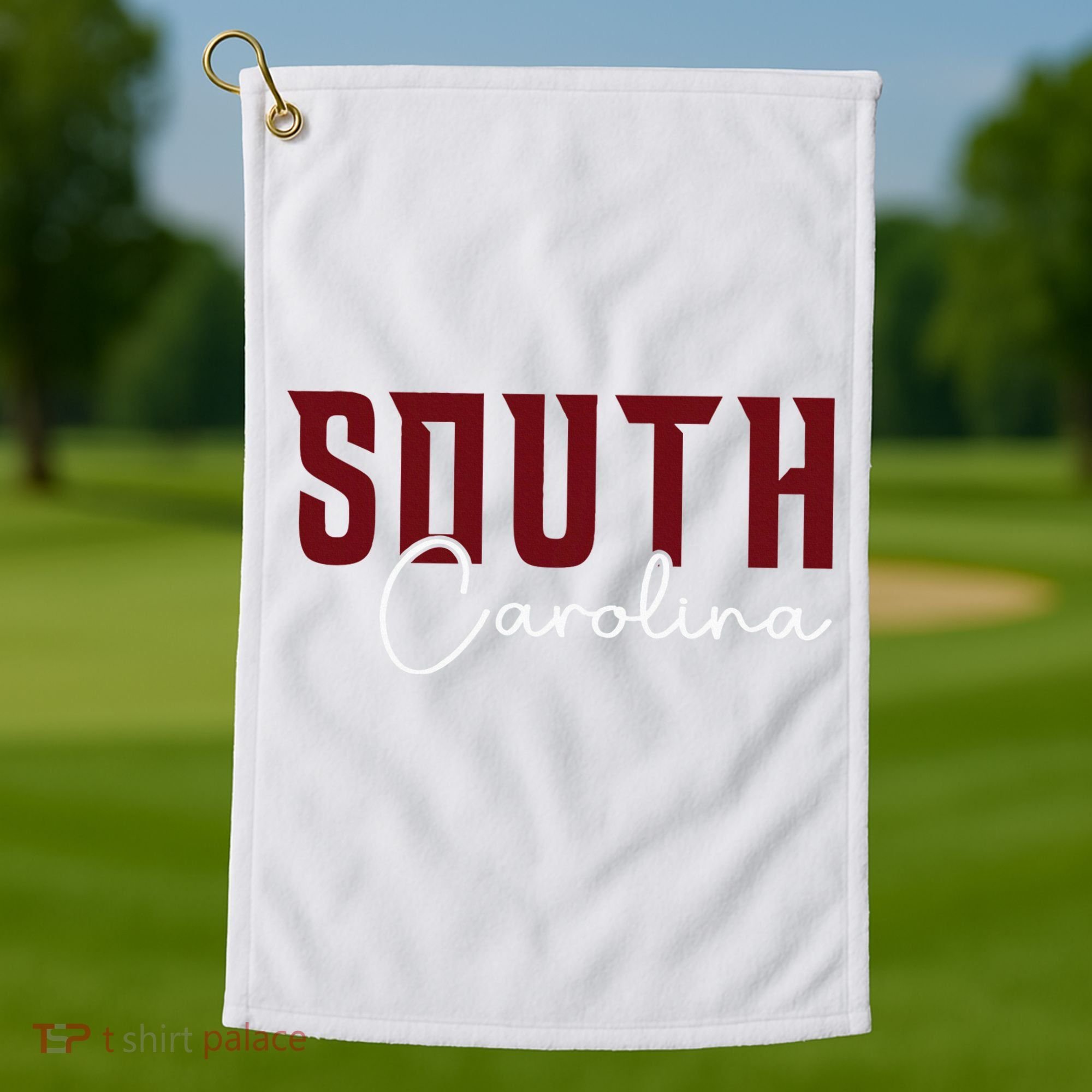 Classic South Carolina Souvenir Golf Towel