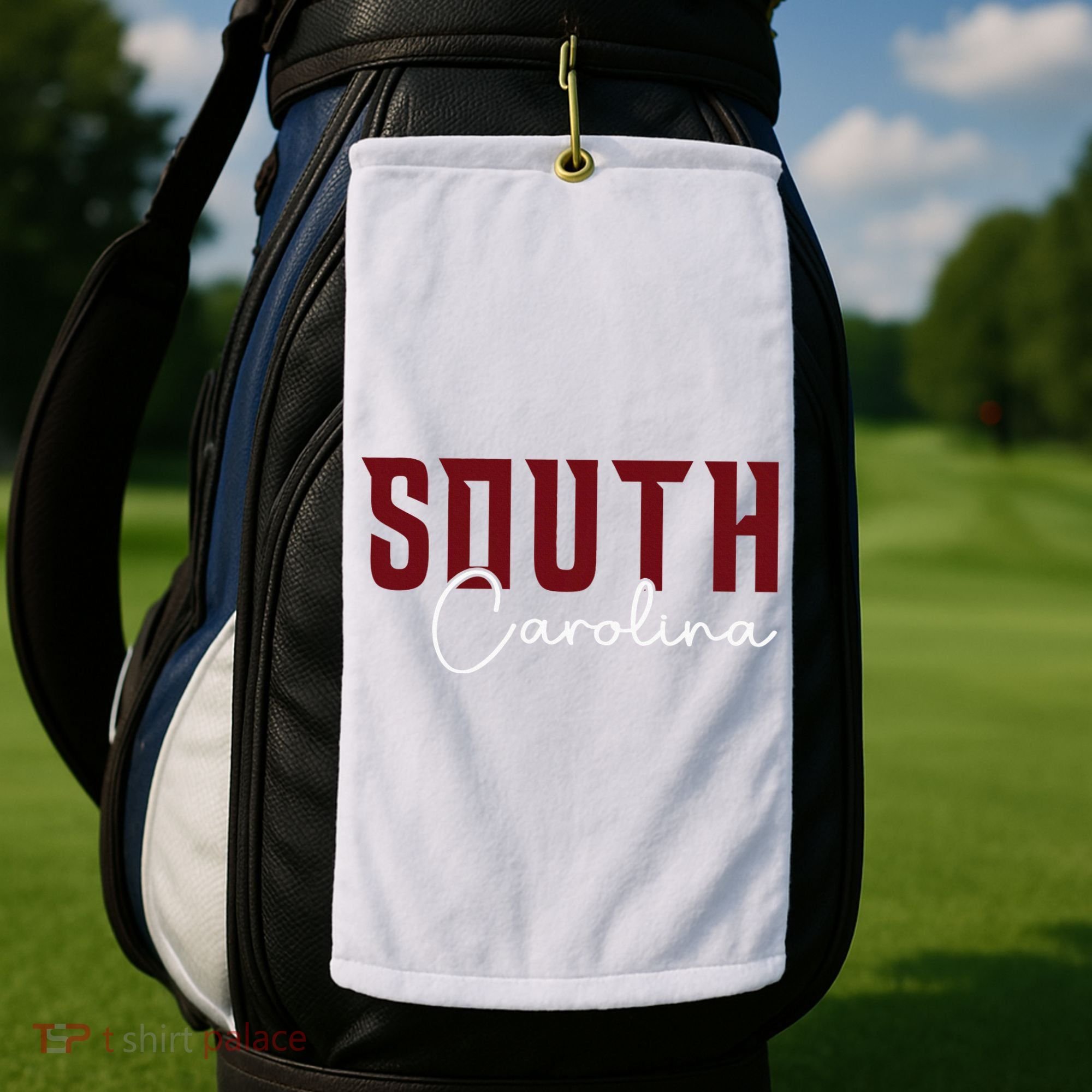 Classic South Carolina Souvenir Golf Towel