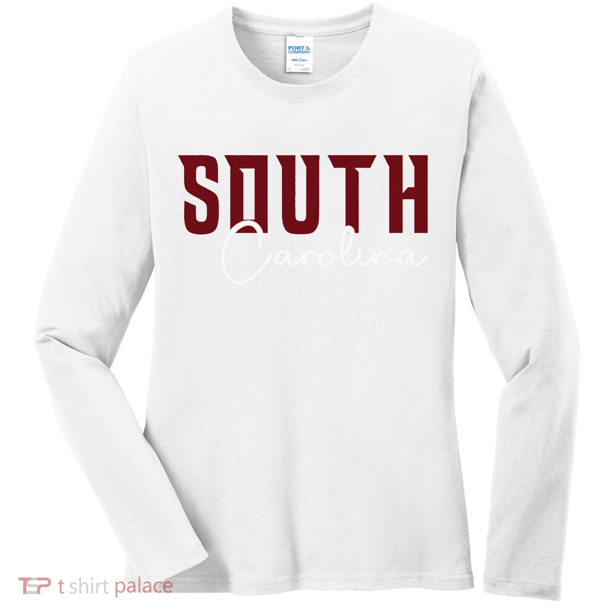 Classic South Carolina Souvenir Women's Long Sleeve Shirt