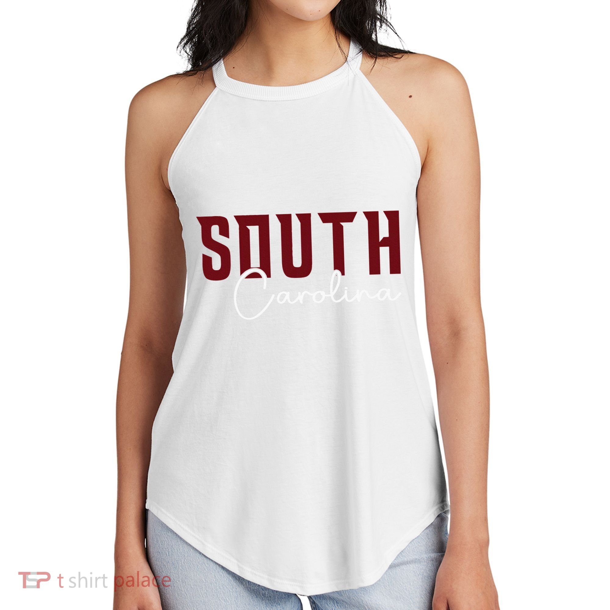 Classic South Carolina Souvenir Women's Perfect Tri Rocker Tank