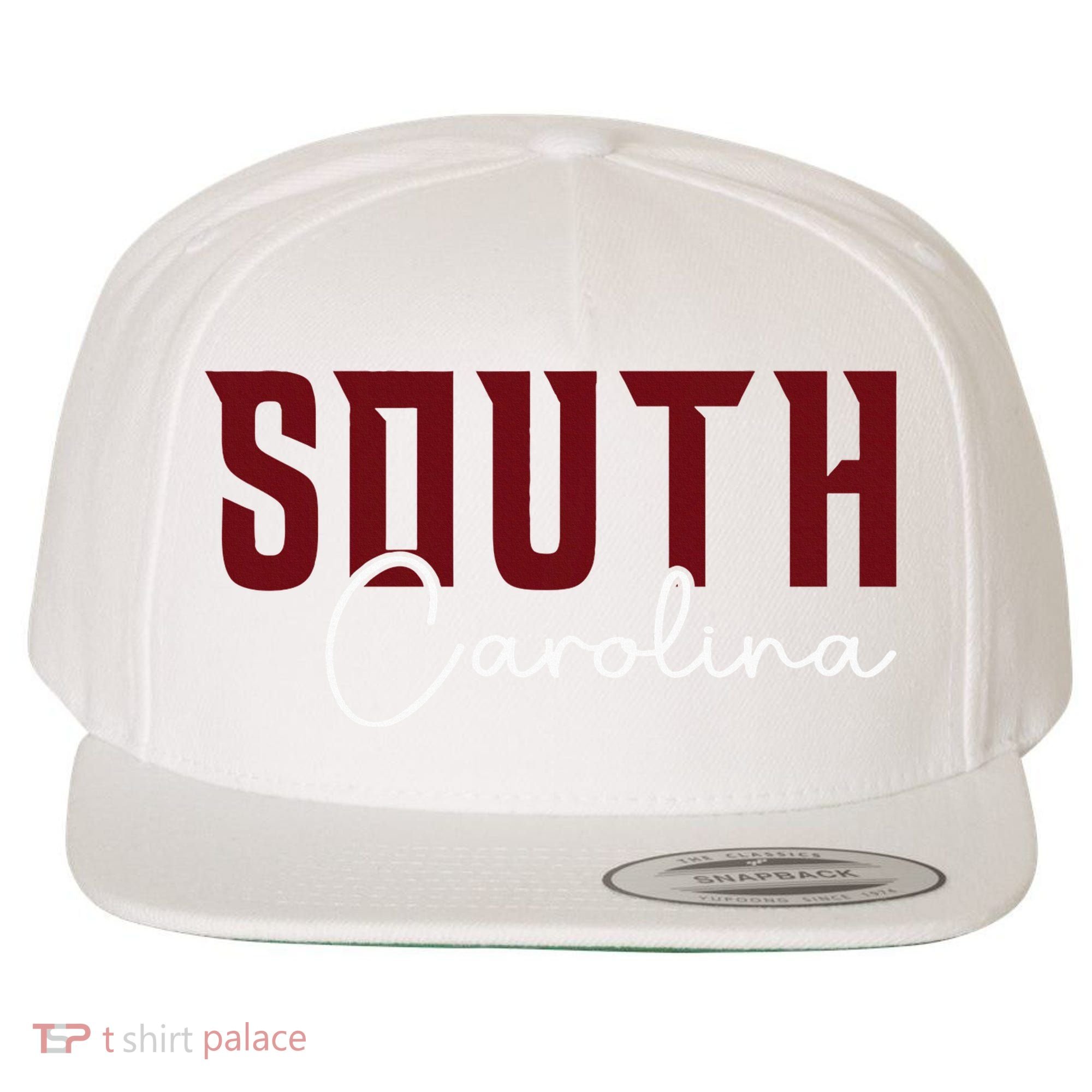 Classic South Carolina Souvenir Wool Snapback Cap