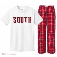 Classic South Carolina Souvenir Kids Plaid Pajama Set thumb 0