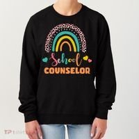 Cute School Counselor Rainbow Women's Sweatshirt thumb 0